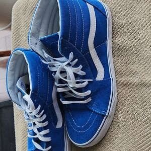 Blue Vans Hightops Size 12